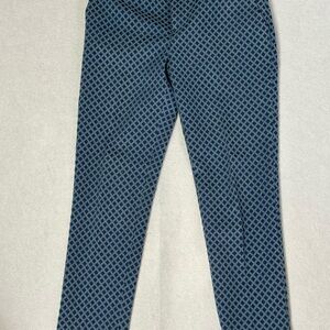 Banana Republic Blue Patterned Pants